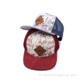 Flat Bill Hats 5 Panneau Camiker Hat